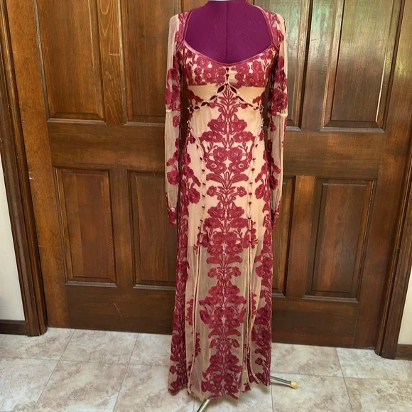 Love and Lemons Temecula Red Dress - Picture 3 of 4